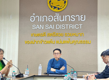ประชุมคณะอนุกรรมการส่งเสริมวิสาหกิจชุมชนอำเภอสันทราย ... พารามิเตอร์รูปภาพ 2