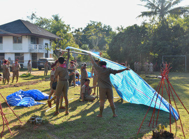 เปิดศูนย์ต้อนรับทัพ 🐯 "ลูกเสือ-เนตรนารี" ... พารามิเตอร์รูปภาพ 5