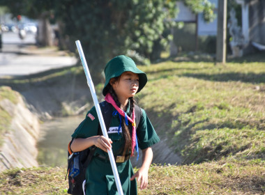 เปิดศูนย์ต้อนรับทัพ 🐯 "ลูกเสือ-เนตรนารี" ... พารามิเตอร์รูปภาพ 16