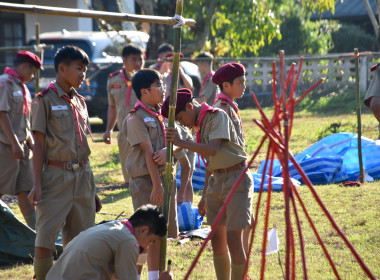 เปิดศูนย์ต้อนรับทัพ 🐯 "ลูกเสือ-เนตรนารี" ... พารามิเตอร์รูปภาพ 38