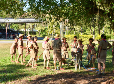 เปิดศูนย์ต้อนรับทัพ 🐯 "ลูกเสือ-เนตรนารี" ... พารามิเตอร์รูปภาพ 48