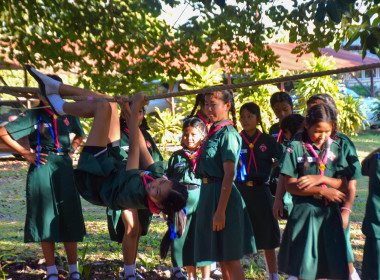 เปิดศูนย์ต้อนรับทัพ 🐯 "ลูกเสือ-เนตรนารี" ... พารามิเตอร์รูปภาพ 54