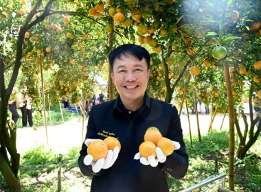 คณะผู้บริหารฯ ลงพื้นที่เยี่ยมกลุ่มเกษตรกรทำไร่โป่งน้ำร้อน พารามิเตอร์รูปภาพ 1