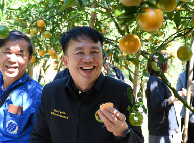 คณะผู้บริหารฯ ลงพื้นที่เยี่ยมกลุ่มเกษตรกรทำไร่โป่งน้ำร้อน พารามิเตอร์รูปภาพ 44