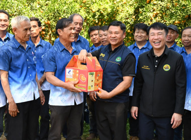 คณะผู้บริหารฯ ลงพื้นที่เยี่ยมกลุ่มเกษตรกรทำไร่โป่งน้ำร้อน พารามิเตอร์รูปภาพ 59