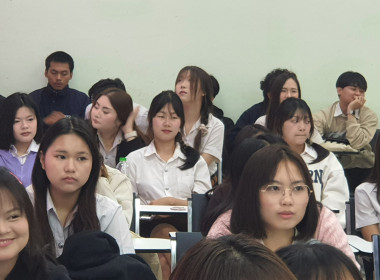 ผอ.ต้น บรรยายพิเศษ "ปรัชญาเศรษฐกิจพอเพียง" ม.แม่โจ้ 🎓🌱 พารามิเตอร์รูปภาพ 24