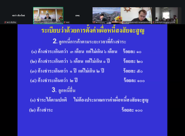 โครงการ “พัฒนาศักยภาพบุคลากรด้านสินเชื่อสหกรณ์” รุ่นที่ 2 พารามิเตอร์รูปภาพ 10