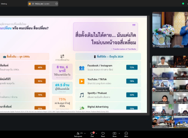 อัปสกิลสื่อยุคดิจิทัล อบรมสร้างสื่อดิจิทัล ยกระดับงาน PR ... พารามิเตอร์รูปภาพ 15