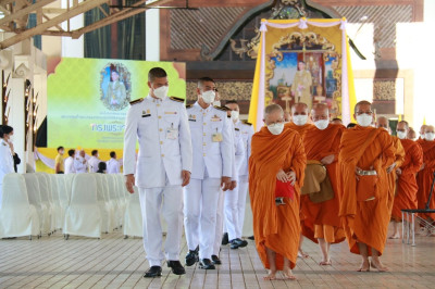 พิธีเจริญพระพุทธมนต์ ทำบุญตักบาตร ... พารามิเตอร์รูปภาพ 1